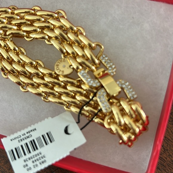 Talbots gold bracelet NWT - Picture 2 of 5